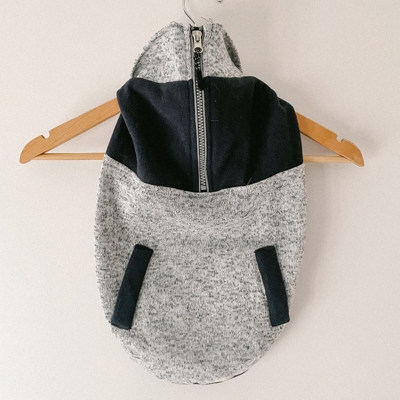 Top Paw // NWOT Grey Pet Fleece Sweatshirt Large - Picture 1 of 2